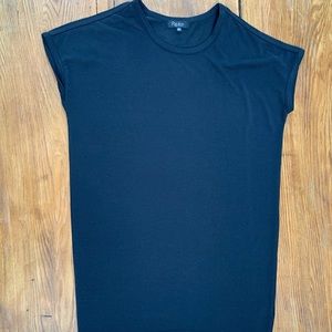 Black tee style dress